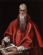 Saint Jerome as a Cardinal El Greco